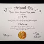 Fake+High+School+Diploma+Template | Jeffrey D Brammer | Fake High   Free Printable High School Diploma Templates