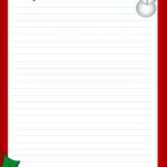 Family Home Evening Christmas Stationary Free Printable Copy | Free   Free Printable Christmas Stationary