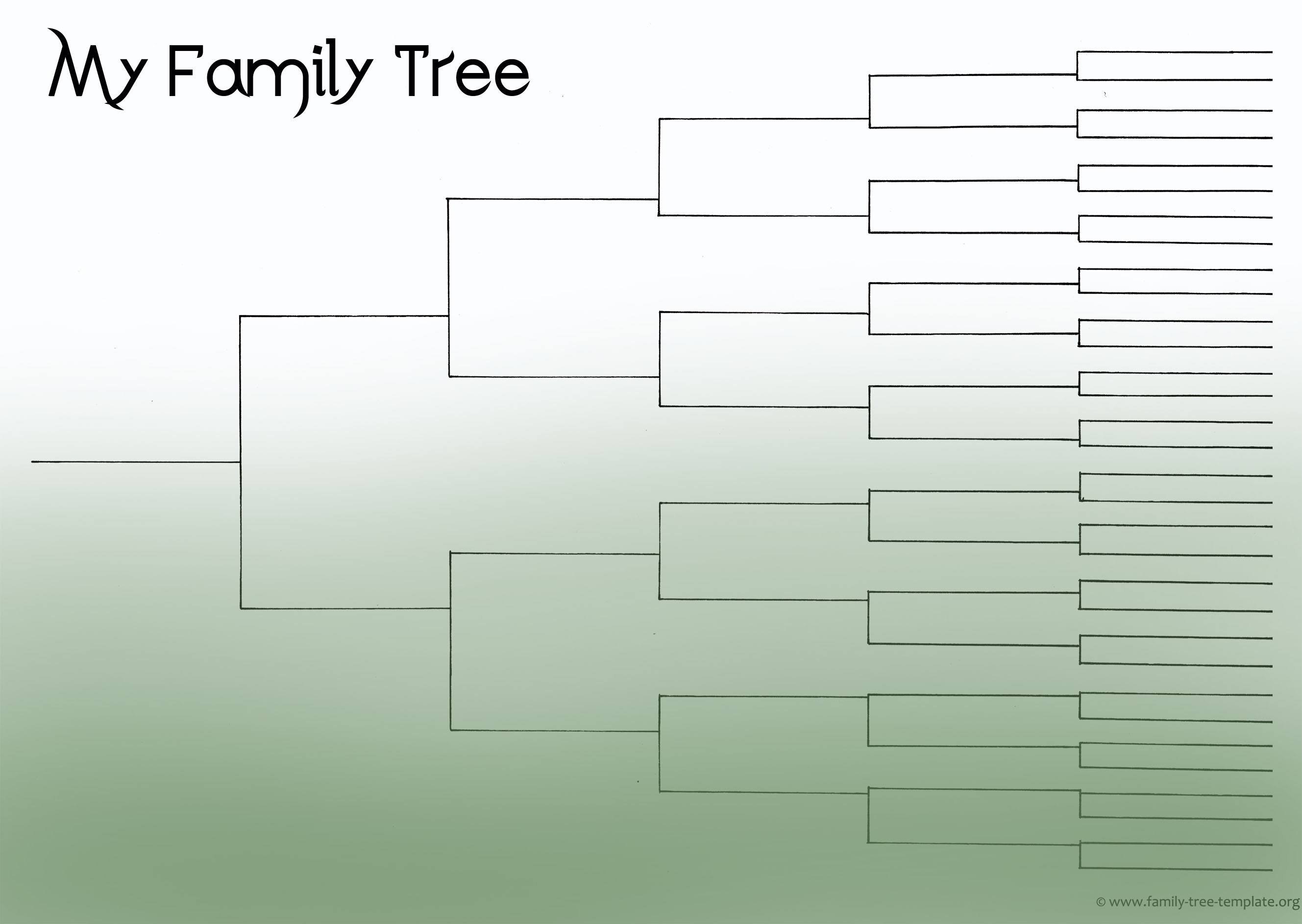 Family Tree Template Resources - Free Printable Genealogy Worksheets