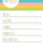 Fancy Baby Shower Invitations Free Printable For Invitation   Free Printable Blank Baby Shower Invitations