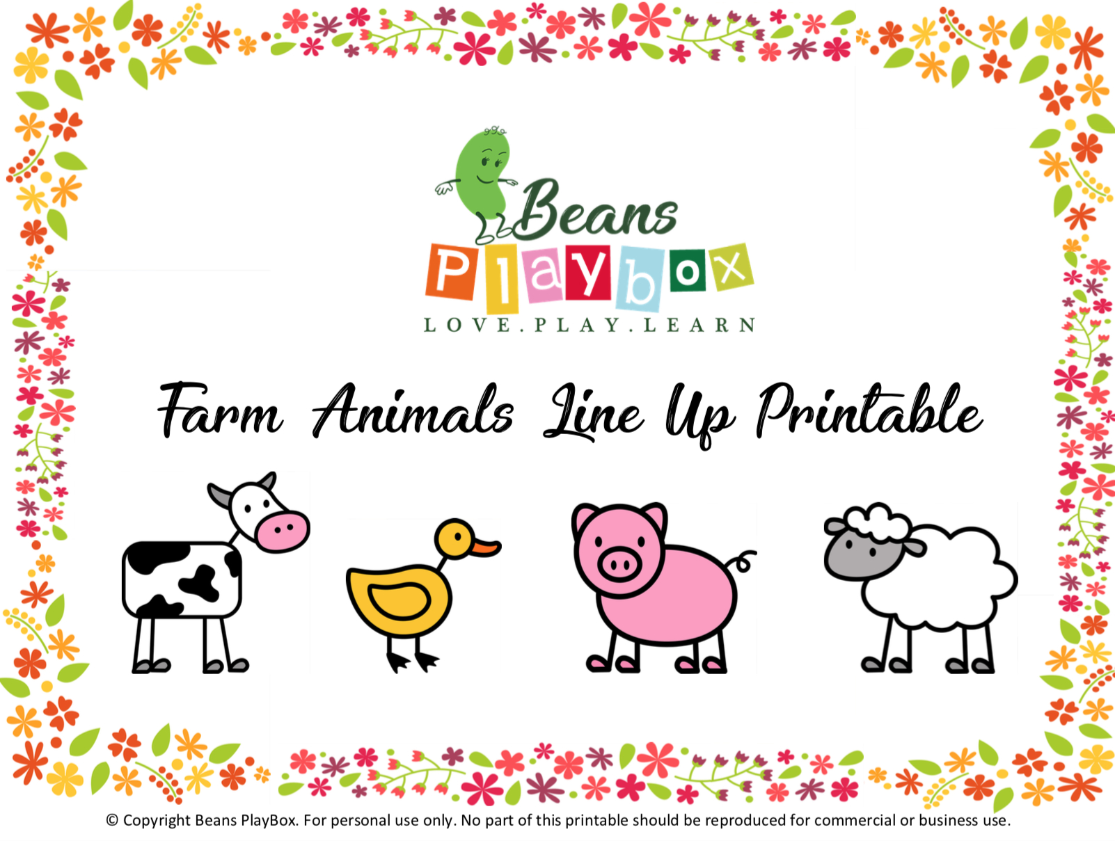 Farm Animal Printable, Free Printable, - Free Printable Farm Animals