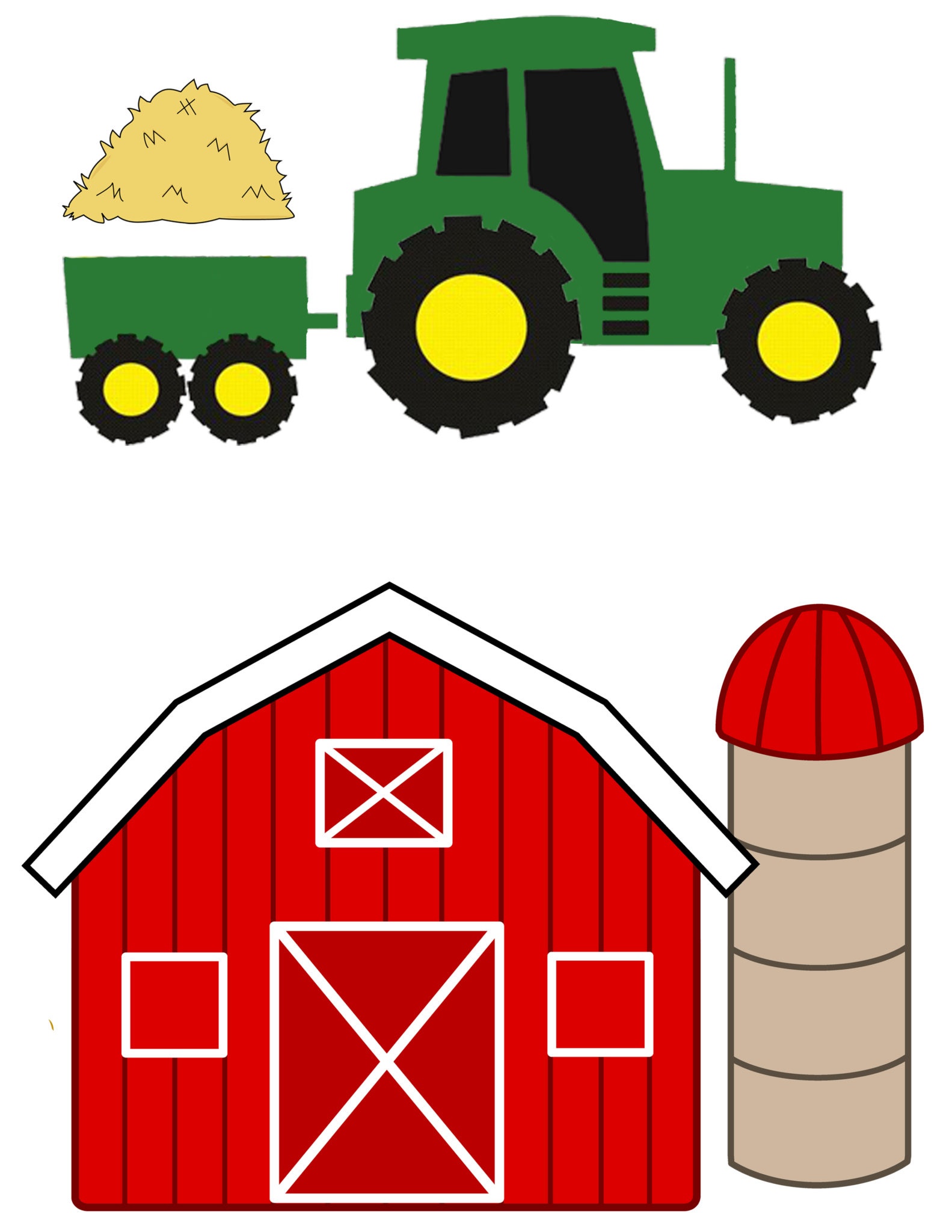 Farm Animal Cutouts 4