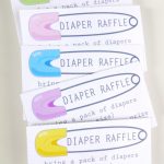 Fascinating Diaper Raffle Ticket Template Ideas Free Owl Printable   Diaper Raffle Free Printable