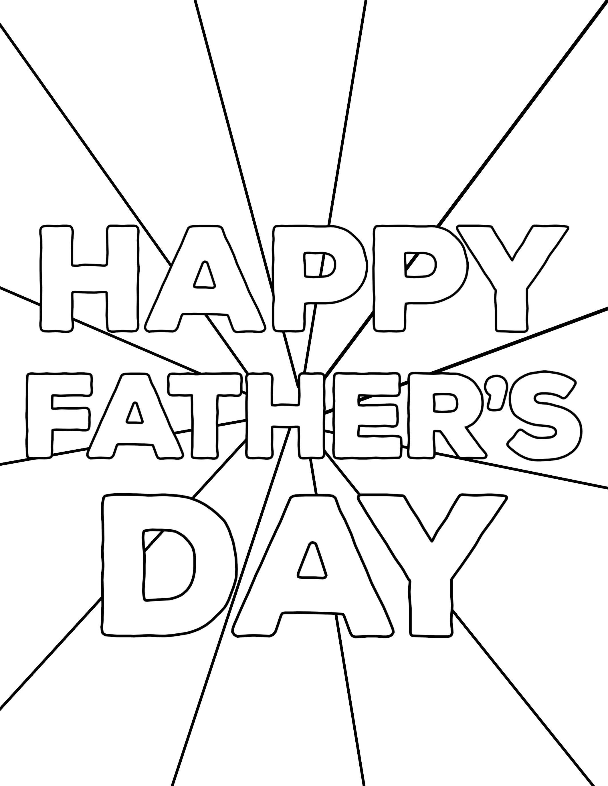 Free Printable Fathers Day Coloring Pages For Grandpa - Free Printable