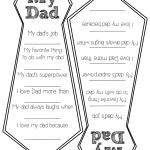Father's Day Free Printable Cards | I Heart Primary | Father's Day   Free Printable Fathers Day Cards