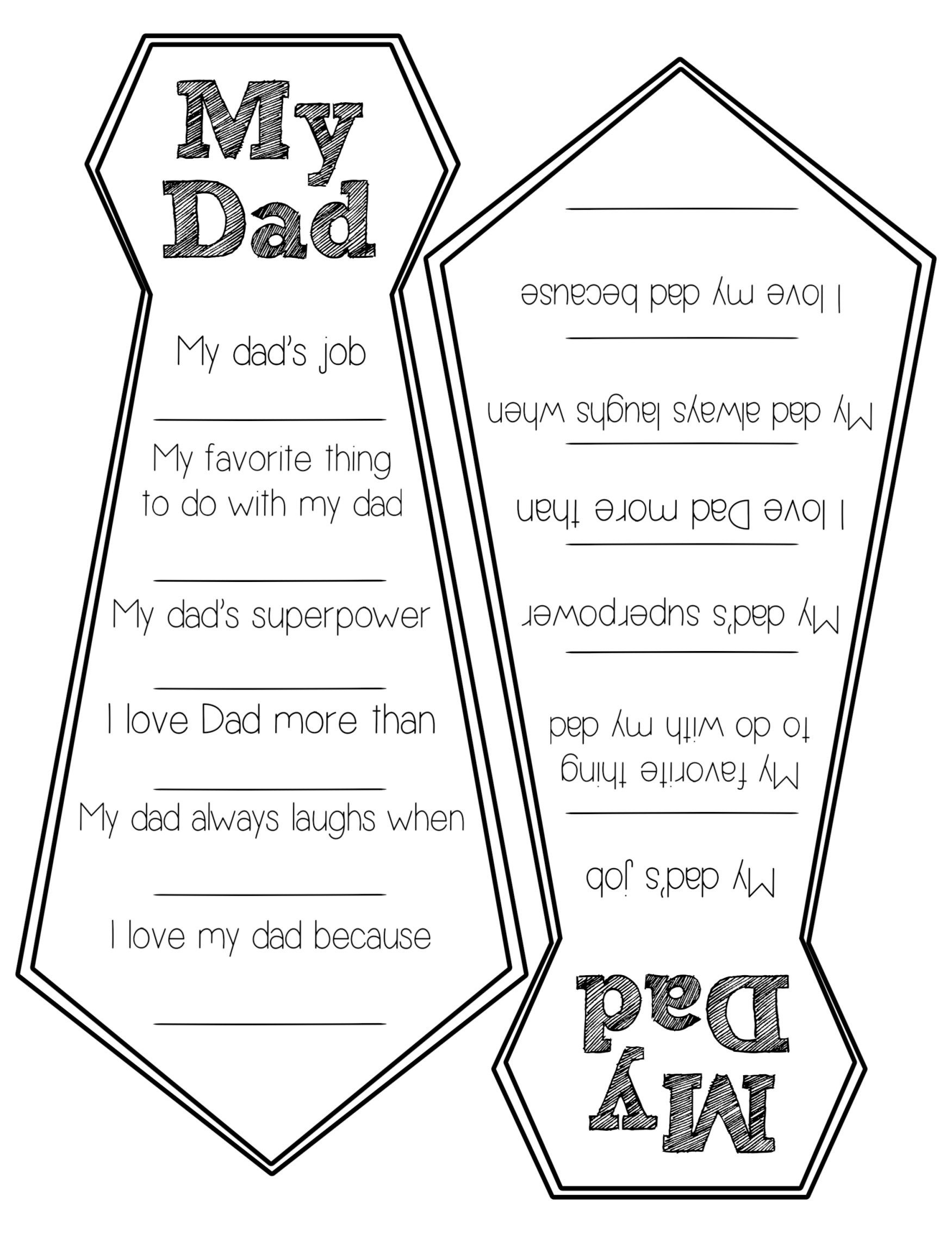 Father's Day Free Printable Cards | I Heart Primary | Father's Day - Free Printable Fathers Day Cards