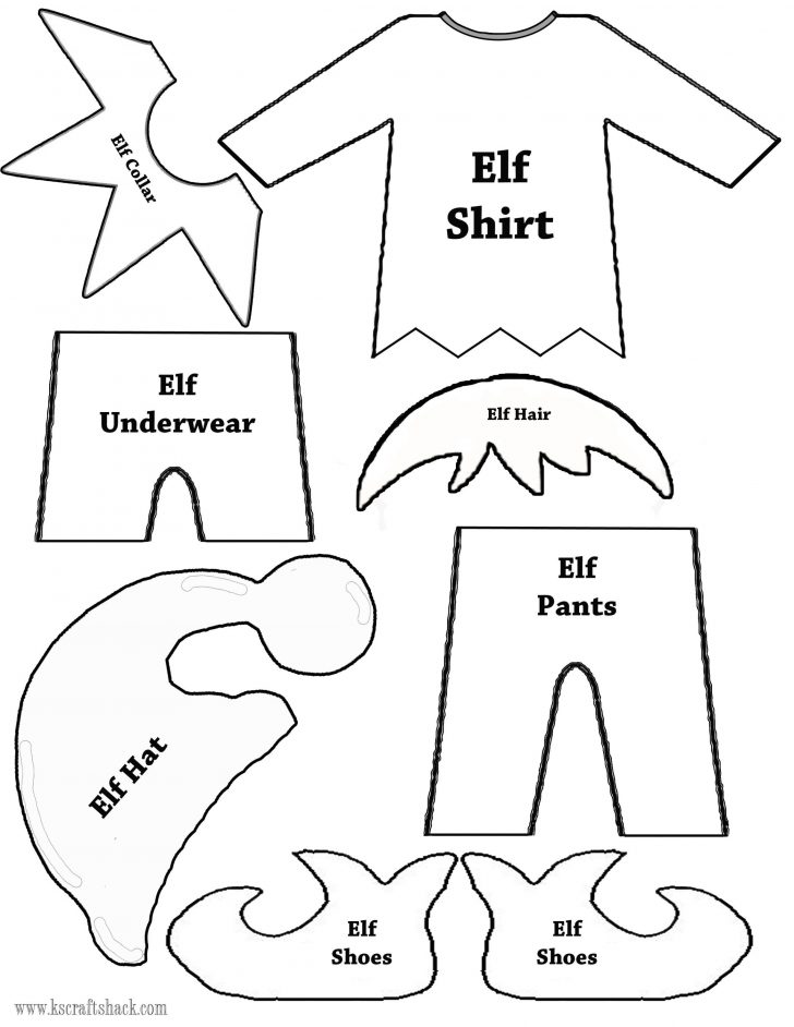 Free Printable Elf Pattern