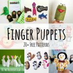 Finger Puppet: Free Felt Patterns   Felt With Love Designs   Free Printable Finger Puppet Templates