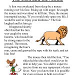 First Grade Reading Comprehension Worksheets | The Lion And The   Free Printable Short Stories For Grade 3
