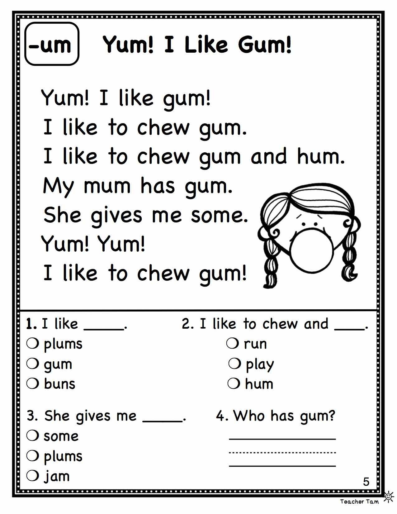 Free Printable Worksheets For 1St Grade Language Arts Free Printable