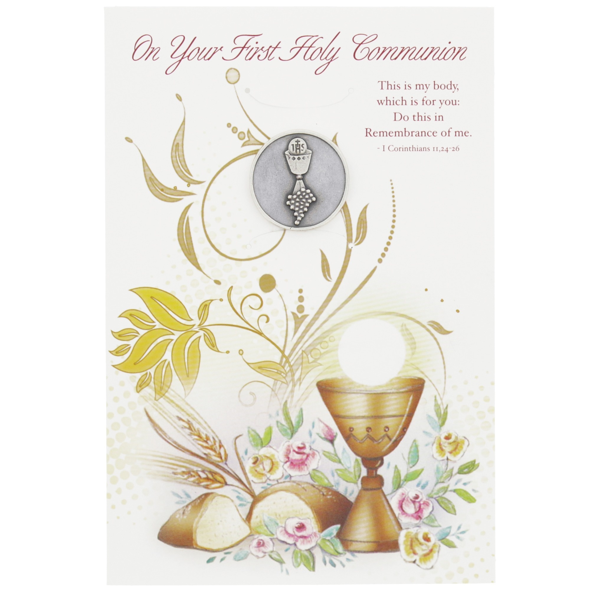 Free Printable Catholic First Communion Cards