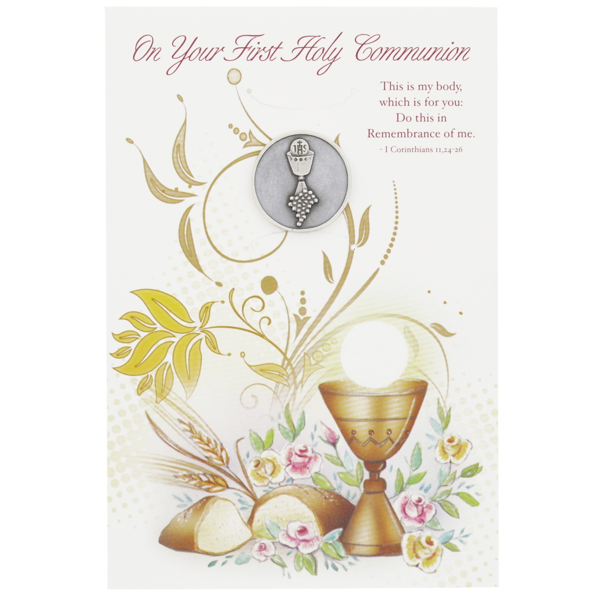 First Communion Cards Printable Printable Word Searches