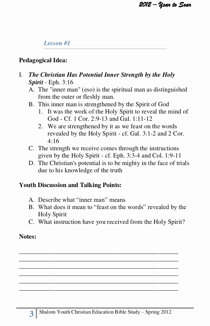 For Free Printable Bible Worksheets For Youth – Diocesisdemonteria - Free Printable Sunday School Lessons For Youth