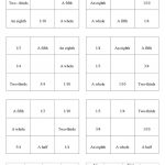 Fractions Bingo Cards Worksheet   Free Esl Printable Worksheets Made   Fraction Bingo Cards Printable Free