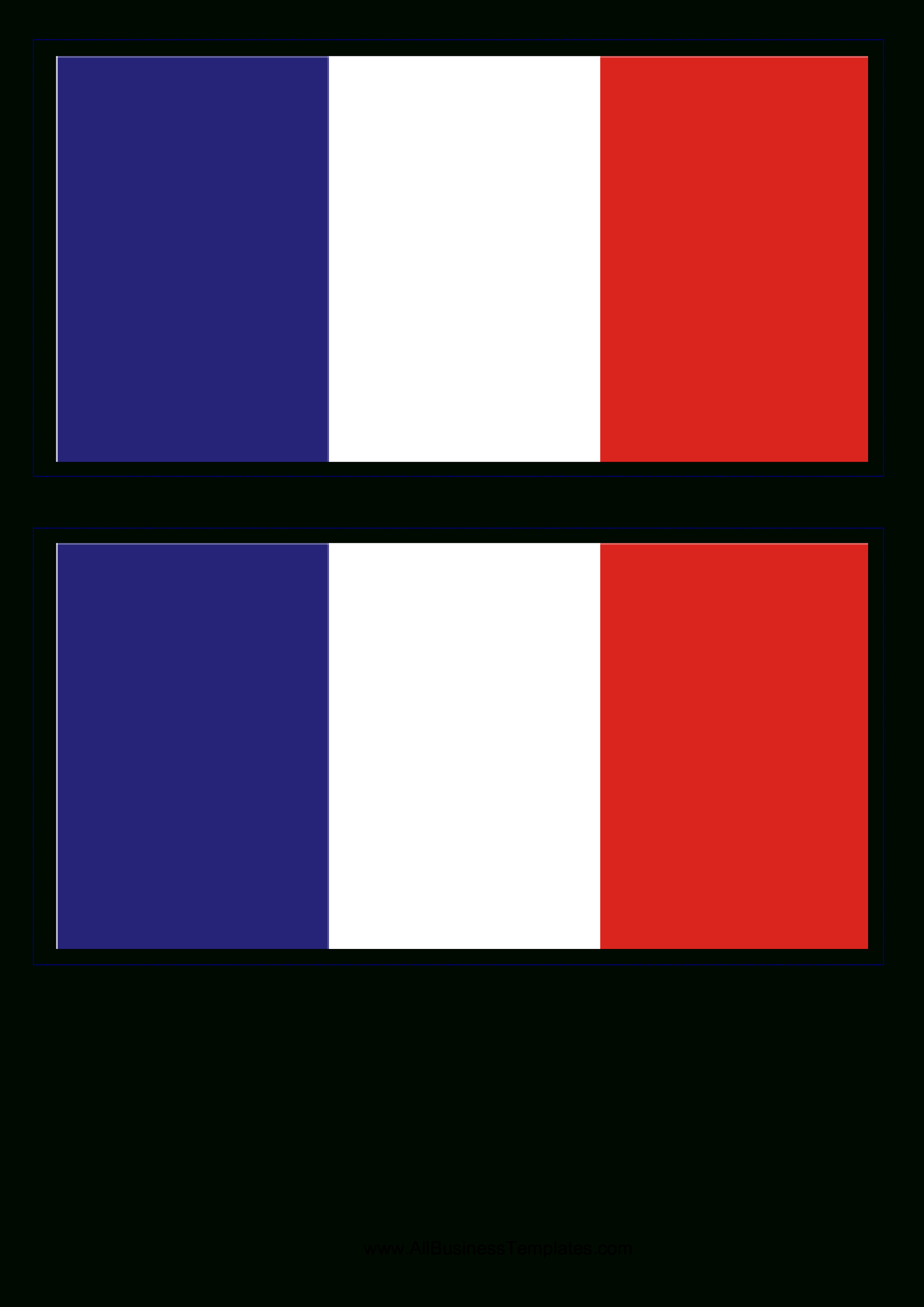 France Flag - Download This Free Printable French Flag Template A4 - Free Printable Flags From Around The World