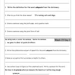 Free 3Rd Grade Daily Language Worksheets   Daily Language Review Grade 5 Free Printable