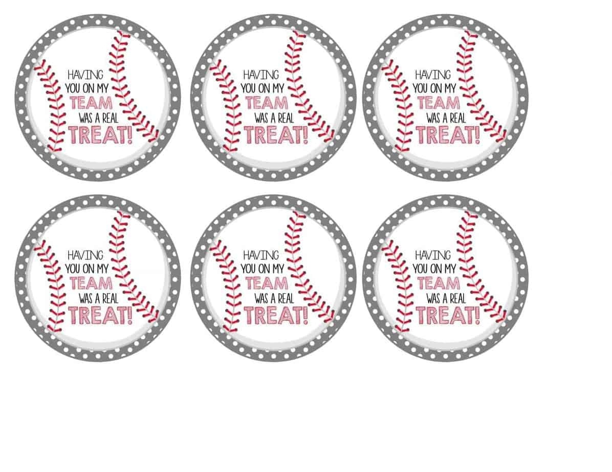 How To Make Printable Tags For Baseball Snack Bags Sports Mom Free Printable Baseball Favor