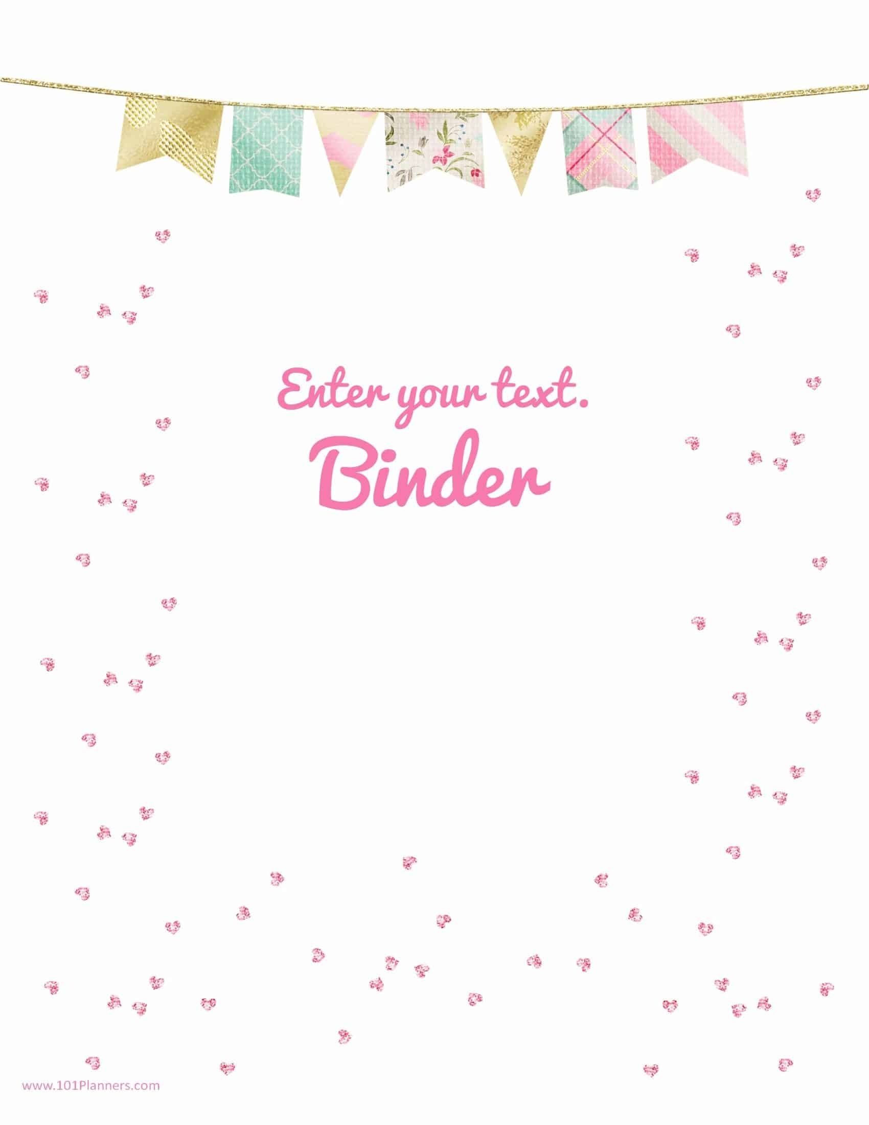 Free Binder Cover Templates | Customize Online &amp; Print At Home | Free! - Free Printable Customizable Binder Covers
