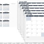 Free Blank Calendar Templates   Smartsheet   Free Printable Out Of Service Sign