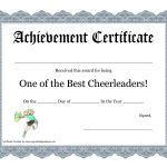 Free Cheerleading Printables | Best Cheerleader Printable Awards   Free Printable Cheerleading Certificates