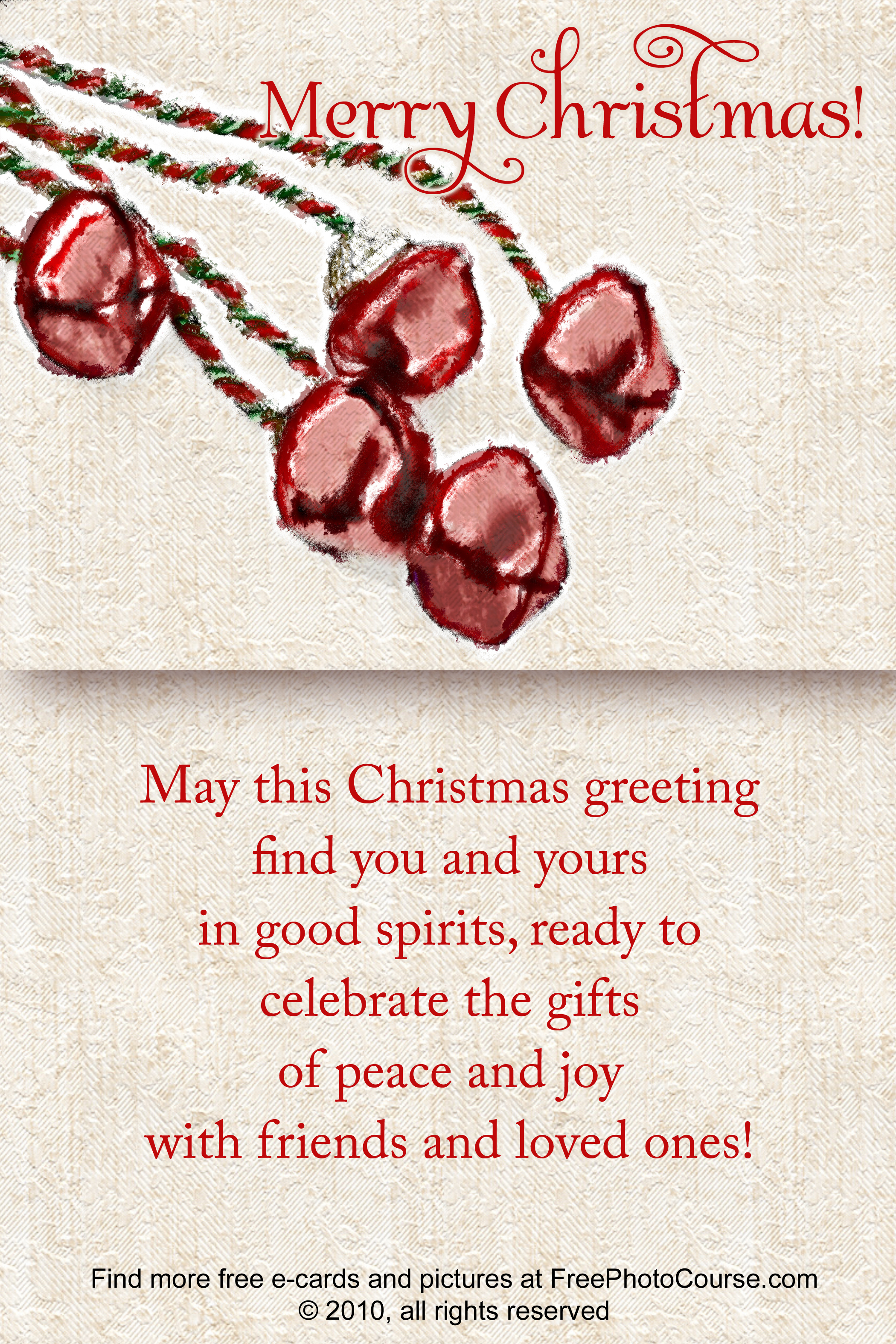 Free Printable Quarter Fold Christmas Cards Free Printable