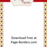 Free Christmas Border | Customize Online | Personal & Commercial Use   Free Printable Christmas Borders