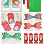 Free Christmas Printables: Gift Tags, Wrap Paper And Bows   Free Printable Customizable Gift Tags