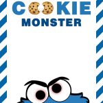 Free Cookie Monster Birthday Invitation Templates | Bagvania   Free Printable Cookie Monster Birthday Invitations