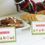 Free Cookies & Cocoa Christmas Printables | Catch My Party   Free Printable Christmas Tent Cards