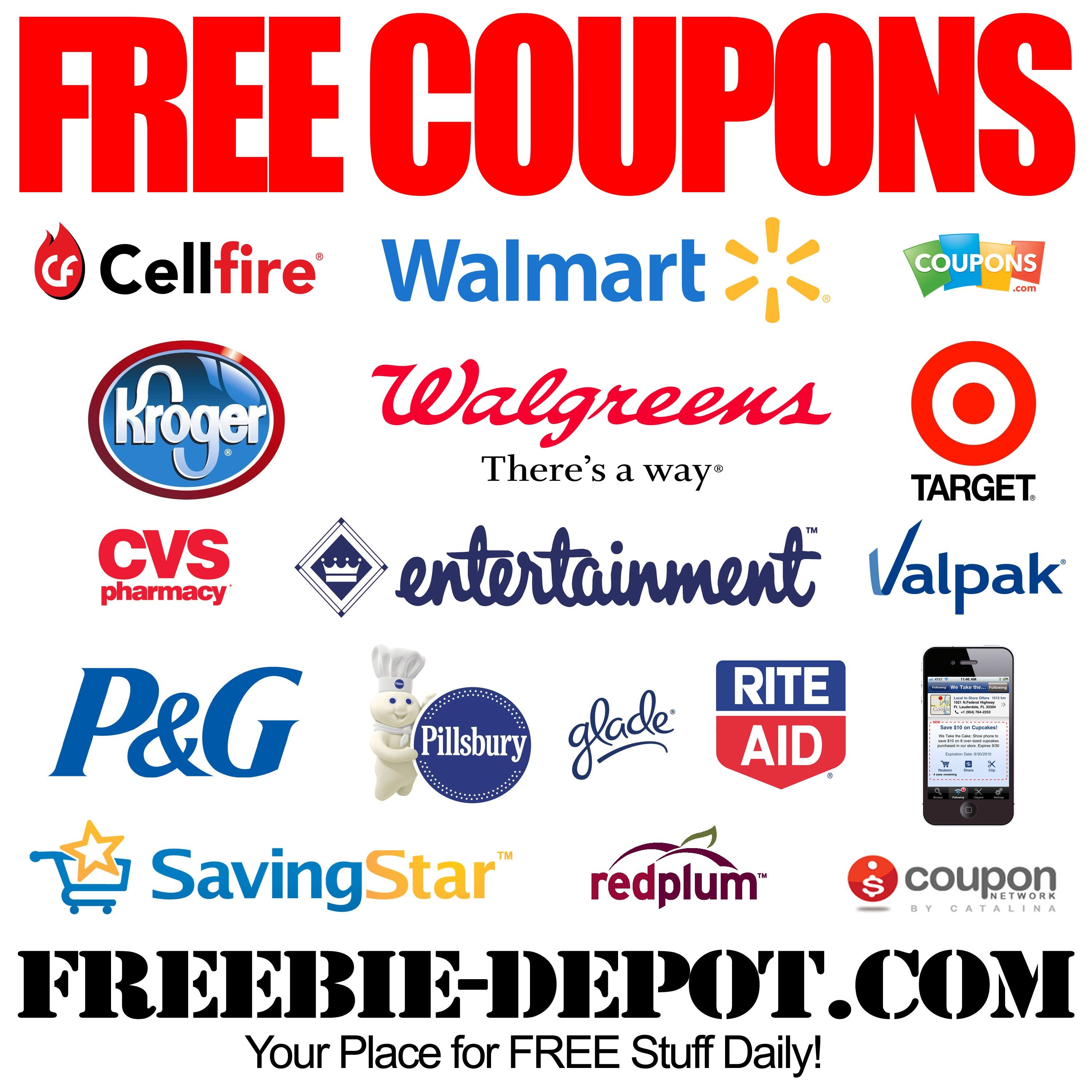 Free Coupons - Free Printable Coupons - Free Grocery Coupons - Free High Value Printable Coupons