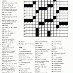 Free Crossword Puzzles Printable Then Free Printable Crossword   Free Printable Crossword Puzzles For Kids