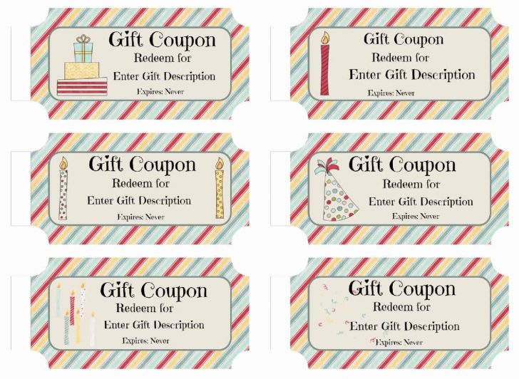 Create Your Own Coupon Free Printable