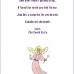 Free Customizable Tooth Fairy Letters! Opens In Word So You Can Type   Tooth Fairy Stationery Free Printable