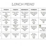 Free Daycare Menus To Print | 8 Best Images Of Printable Preschool   Free Printable Daycare Menus