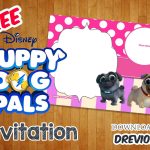 Free Disney Puppy Dog Pals Invitation Templates | Free Printable   Free Printable Puppy Dog Birthday Invitations