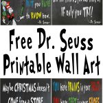 Free Dr. Seuss Printables For Decorating A Classroom Or Nursery   Free Printable Dr Seuss Quotes