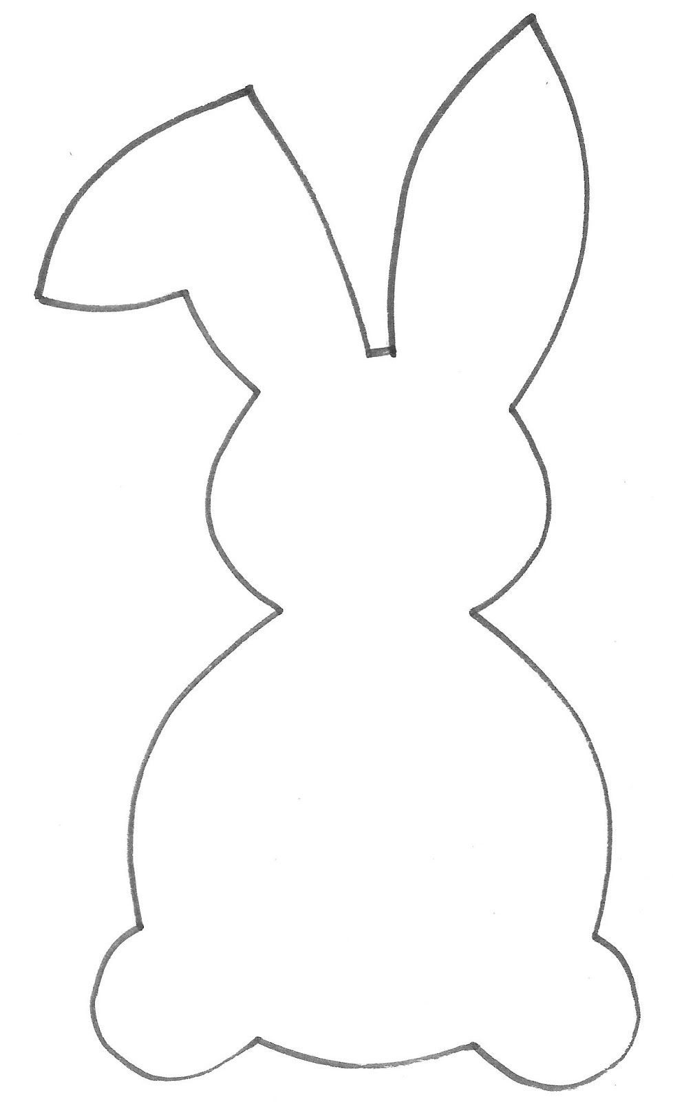 Free Easter Bunny Banner Printable | Library | Easter Crafts, Easter - Free Printable Bunny Templates