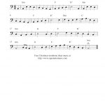 Free Easy Christmas Trombone Sheet Music   God Rest Ye Merry, Gentlemen   Trombone Christmas Sheet Music Free Printable