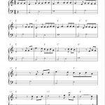 Free Easy Piano Sheet Music, How Great Thou Art   Free Printable Sheet Music