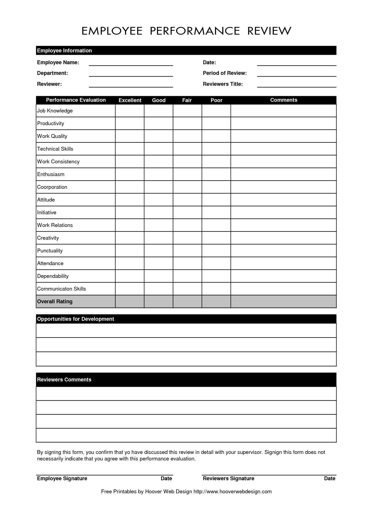 Employee Self Evaluation Form Quality Rfq Tools templates Free 