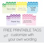 Free Favor Tags For Parties | Cutestbabyshowers   Thank You For Coming Free Printable Tags