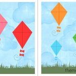 Free File Folder Game For Preschoolers: Kites!   The Measured Mom   Free Printable File Folder Games For Preschool