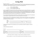 Free Florida Living Will Form   Pdf | Eforms – Free Fillable Forms   Free Printable Last Will And Testament Blank Forms