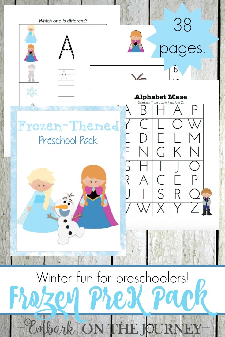 Free Frozen Printable And Activities - Free Printable Learning Pages