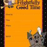 Free Halloween Flyer Invitations Printable | Food | Halloween   Free Printable Halloween Flyer Templates
