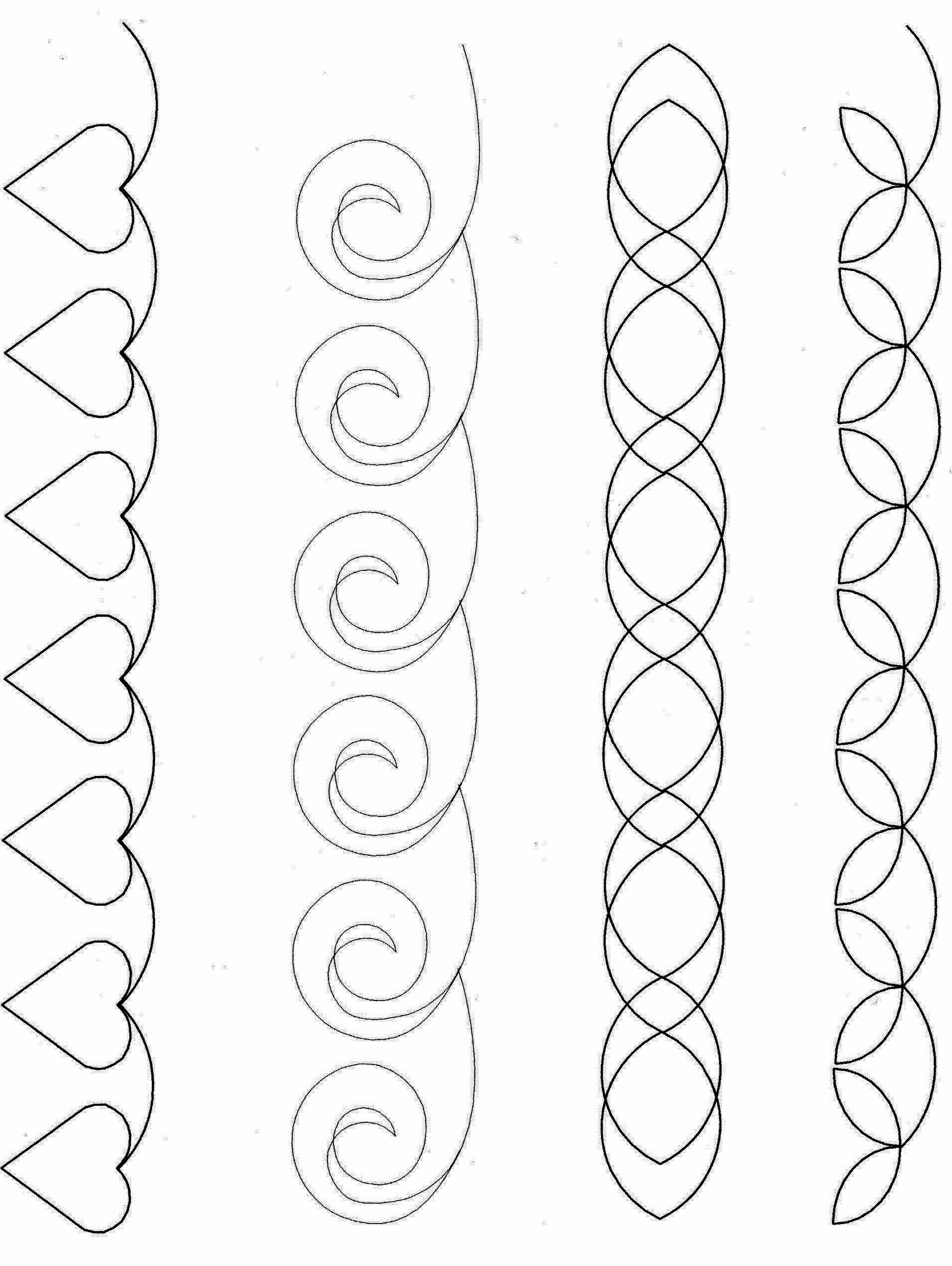 Free Hand Quilting Templates | Here Are Few Popular Examples Of - Free Printable Pantograph Patterns