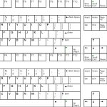Free Keyboard Template Printable | Writing | Keyboard Stickers   Free Printable Keyboard Stickers