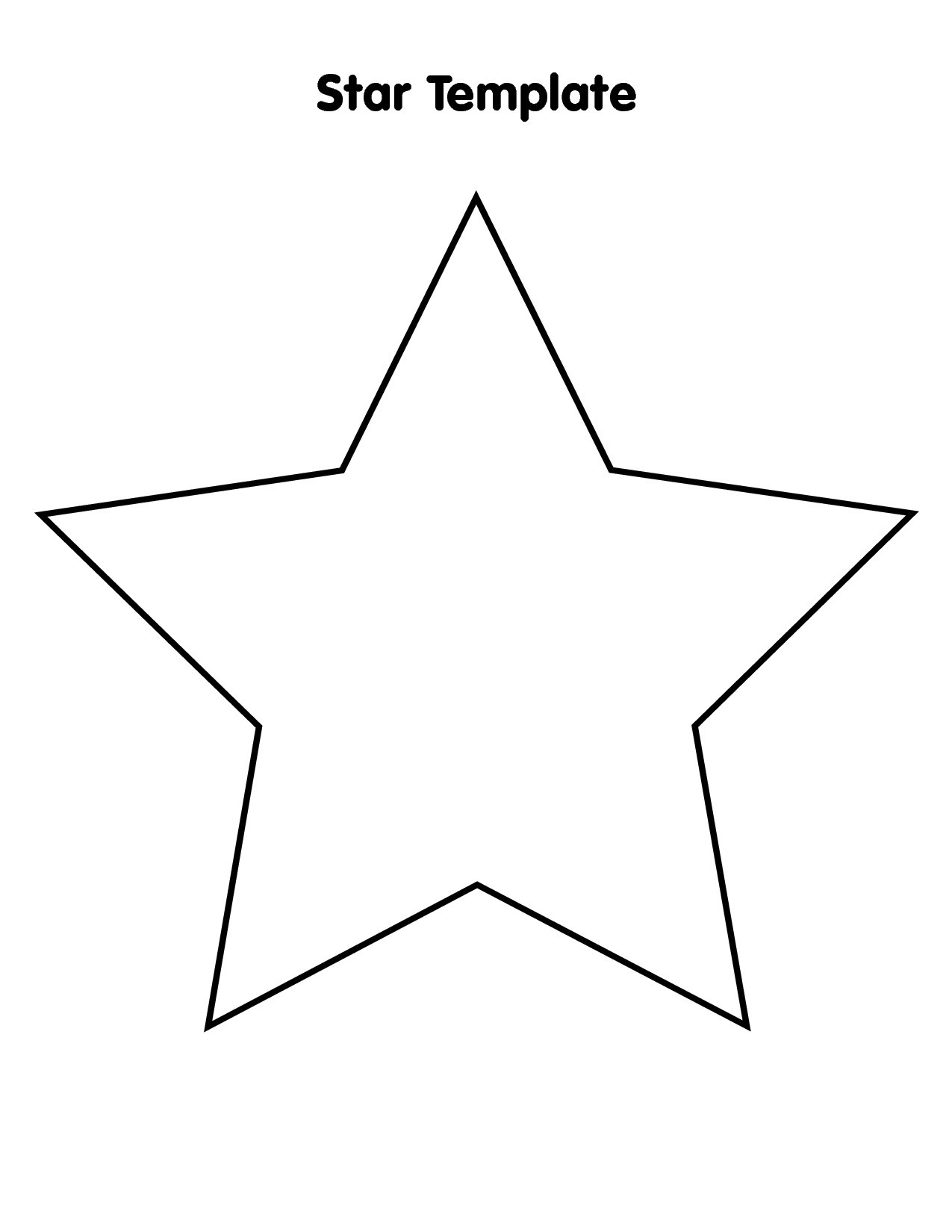 star-worksheets-for-preschoolers
