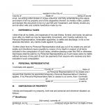 Free Last Will And Testament Templates   A “Will”   Pdf | Word   Free Printable Last Will And Testament Forms