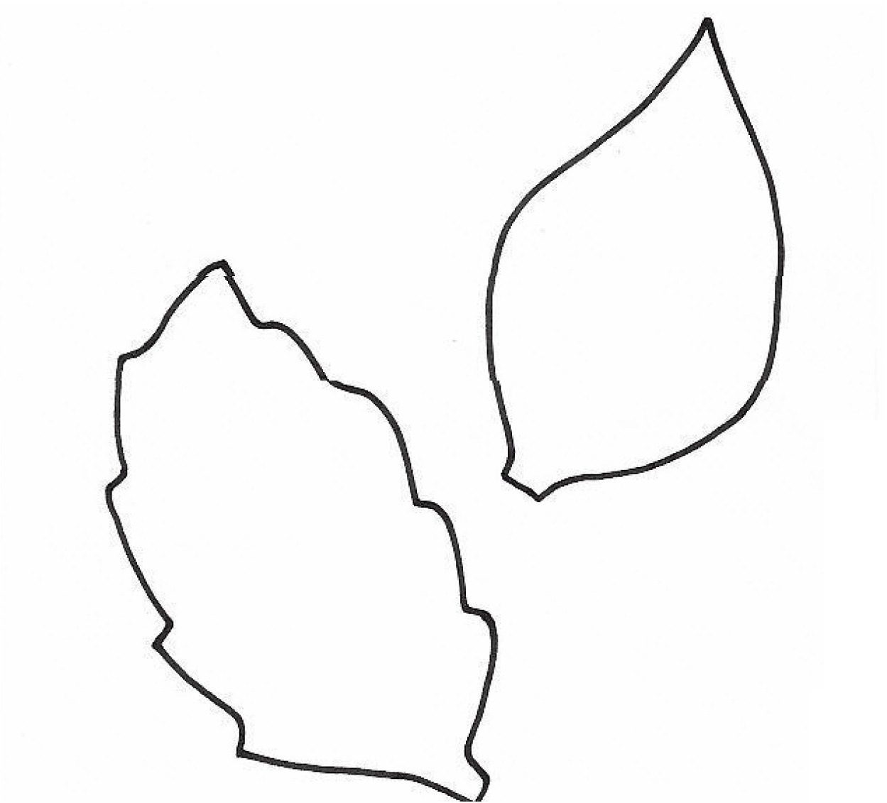 Free Leaf Pattern Cliparts, Download Free Clip Art, Free Clip Art On - Free Printable Leaf Template